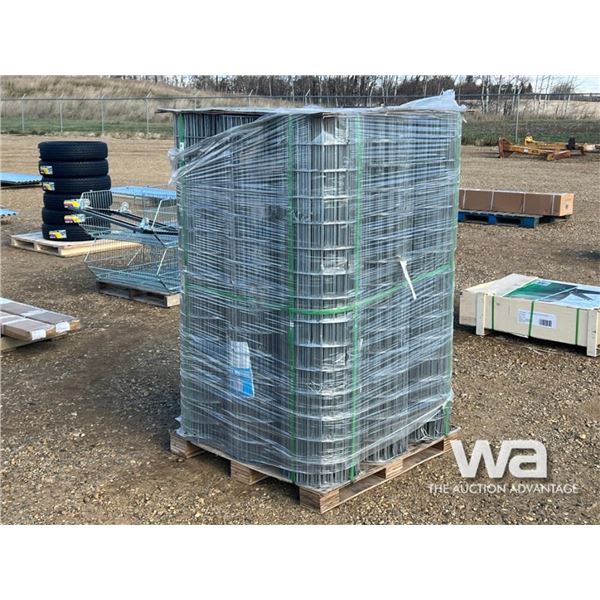(9) ROLLS OF 5 FT. X 100 FT. MESH FENCING