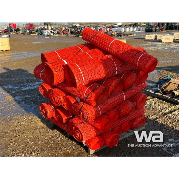 QTY OF SNOW FENCE