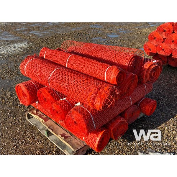 QTY OF SNOW FENCE