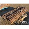 Image 2 : QTY OF 6 FT. METAL FENCE POSTS
