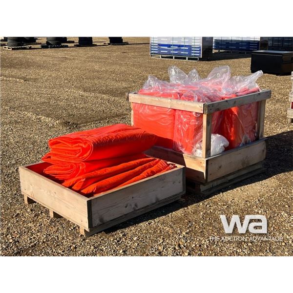 QTY OF 10 FT. X 20 FT. INSULTATED TARPS