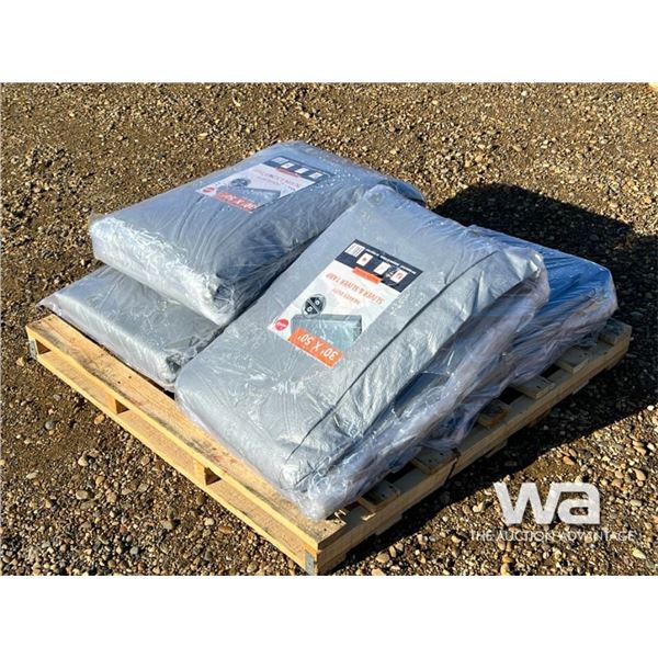 (4) 30 FT. X 50 FT. HEAVY DUTY TARPS