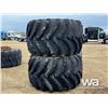 Image 3 : (2) 44.00-32 FORESTRY TIRES & RIMS