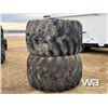Image 3 : (2) 44.00-32 FORESTRY TIRES & RIMS