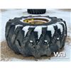 Image 3 : FIRESTONE 35.5L-32 FORESTRY TIRE AND RIM