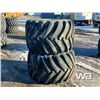 Image 2 : (2) PRIMEX 48X31.00-20 FLOATER TIRES & RIMS