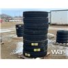 Image 3 : (8) ZWARTHZ 11R24.5 DRIVE TIRES