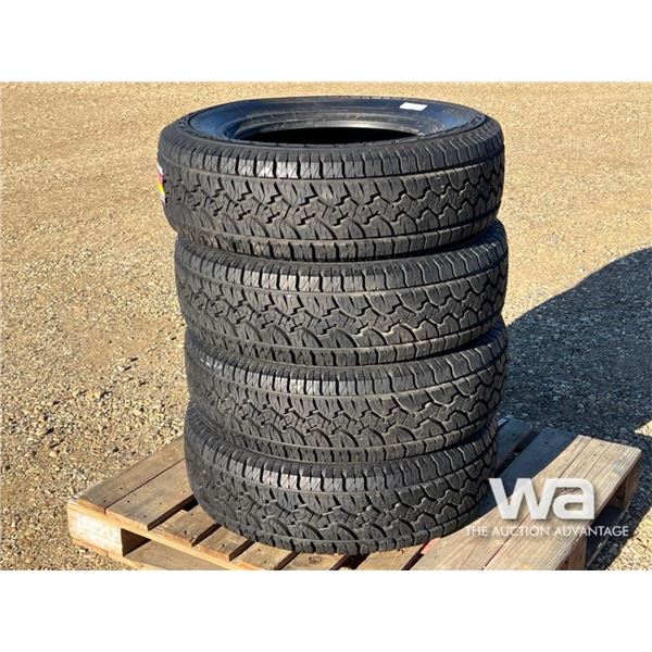 (4) GRIZZLY 265/70R18 TIRES