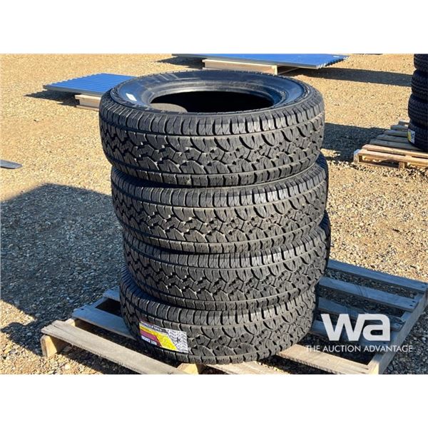 (4) GRIZZLY 265/70R18 TIRES