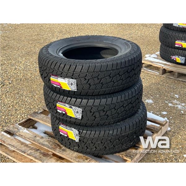 (3) GRIZZLY 275/70R18 TIRES