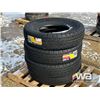 Image 2 : (4) GRIZZLY 235/85R16 TRAILER TIRES