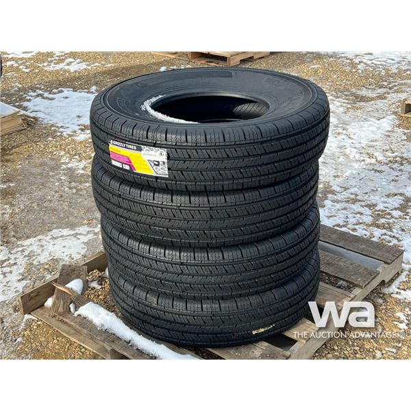 (4) GRIZZLY 235/85R16 TRAILER TIRES