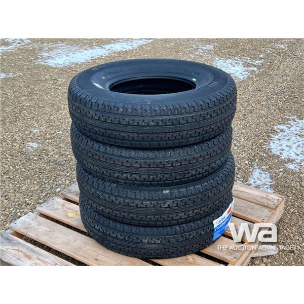 (4) DURUN ST235/80R16 TIRES