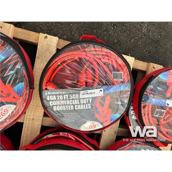 (2) 20 FT. 500 AMP BOOSTER CABLES