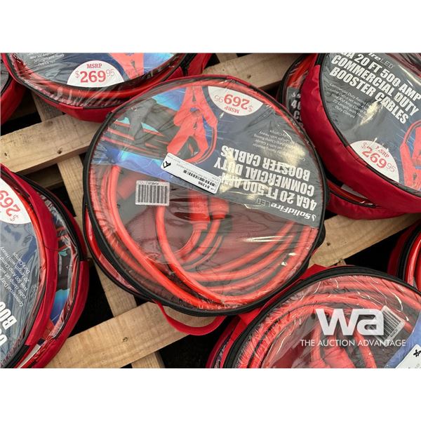 (2) 20 FT. 500 AMP BOOSTER CABLES
