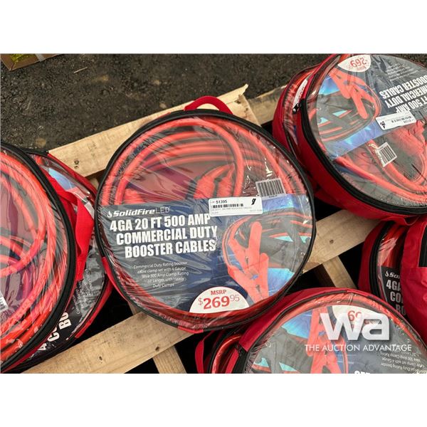 (2) 20 FT. 500 AMP BOOSTER CABLES