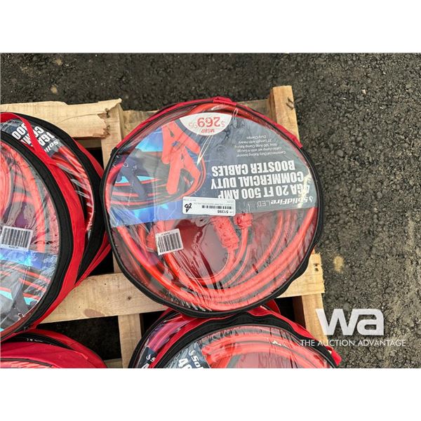 (2) 20 FT. 500 AMP BOOSTER CABLES