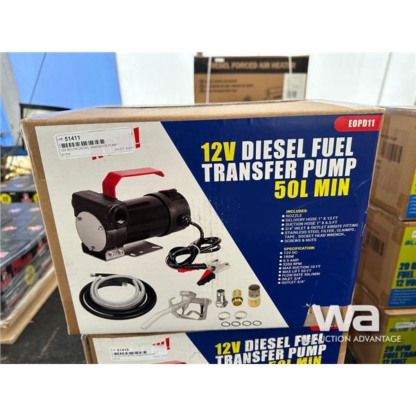 12V 50 LPM DIESEL TRANSFER PUMP