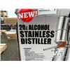 Image 2 : 20 L ALCOHOL STAINLESS STEEL DISTILLER