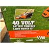Image 2 : GREENSTAR 40 VOLT 15 IN. BATTERY PUSH MOWER
