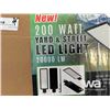Image 2 : (5) 200 WATT YARD & STREET LED LIGHTS