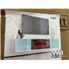 Image 3 : 72 IN. WALL MOUNTED ELECTRIC FIREPLACE & TV STAND