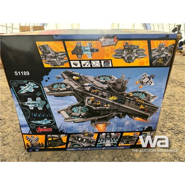 MARVEL THE SHIELD HELICARRIER BUILDING BLOCKS