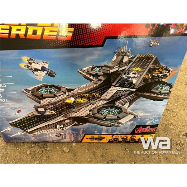 MARVEL THE SHIELD HELICARRIER BUILDING BLOCKS