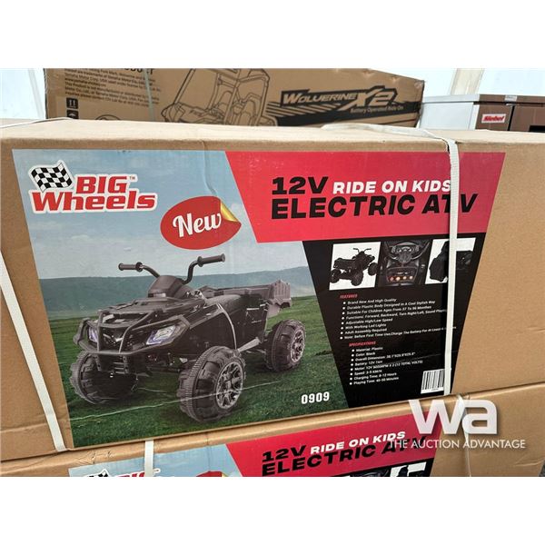 12 VOLT ELECTRIC RIDE-ON ATV
