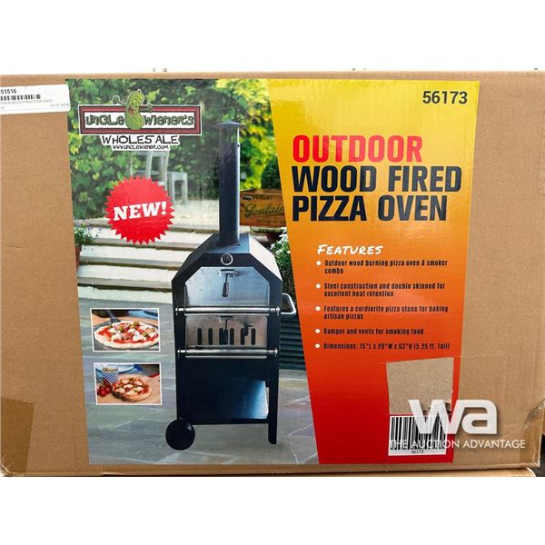 OUTDOOR WOOD FIRED PIZZA OVEN