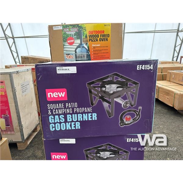 SQUARE GAS BURNER COOKER
