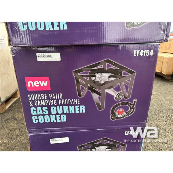 SQUARE GAS BURNER COOKER