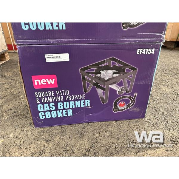 SQUARE GAS BURNER COOKER
