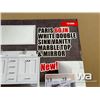 Image 3 : PARIS 60 IN. WHITE DOUBLE SINK VANITY MARBLE TOP
