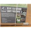 Image 2 : DELUXE 3 SEAT OUTDOOR CANOPY PORCH SWING