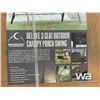 Image 2 : DELUXE 3 SEAT OUTDOOR CANOPY PORCH SWING