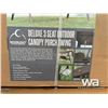 Image 2 : DELUXE 3 SEAT OUTDOOR CANOPY PORCH SWING