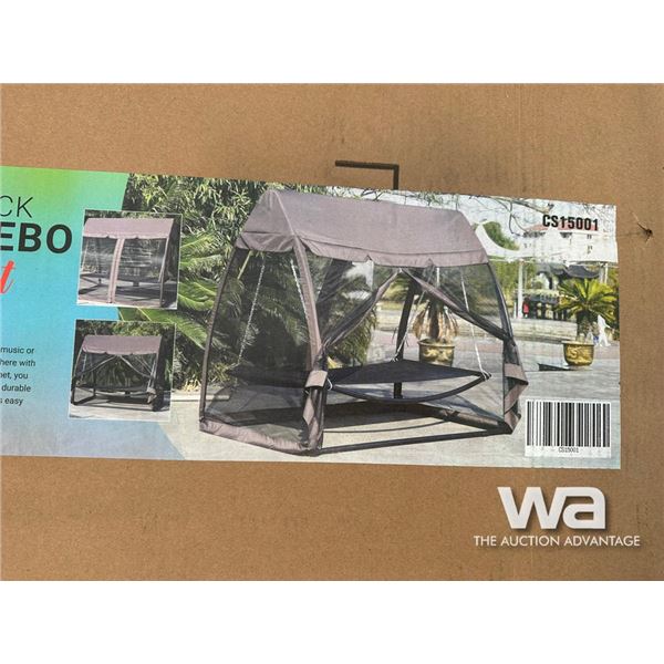 DELUXE HAMMOCK SWING GAZEBO MOSQUITO NET