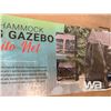 Image 2 : DELUXE HAMMOCK SWING GAZEBO WITH MOSQUITO NET