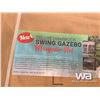 Image 3 : DELUXE HAMMOCK SWING GAZEBO WITH MOSQUITO NET