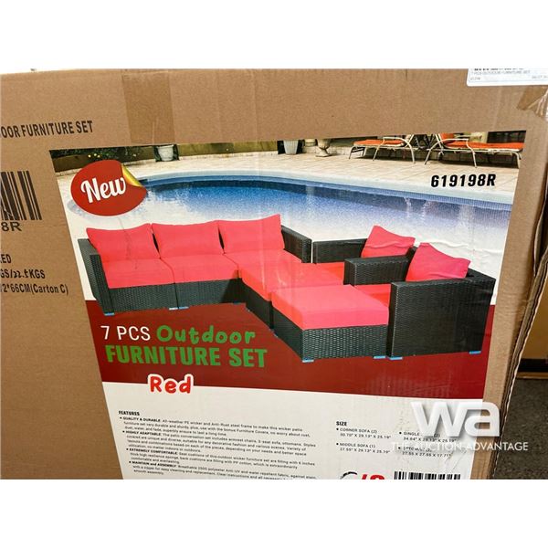 7 PCS OUTDOOR FURNITURE SET