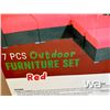 Image 2 : 7 PCS OUTDOOR FURNITURE SET