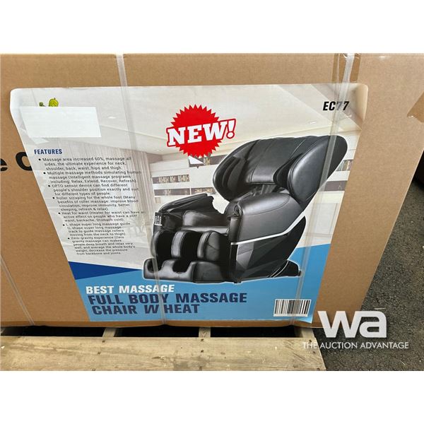 FULL BODY MASSAGE CHAIR WITH HEAT