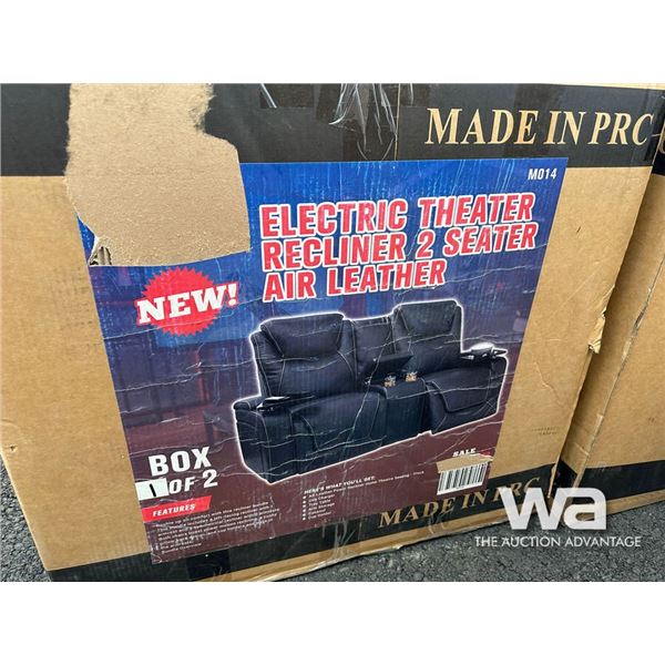ELECTRIC THEATER RECLINE 2 SEATER COUCH