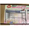 Image 2 : LOFT BUNK BED FRAME WITH LADDER