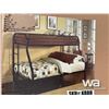 Image 2 : TWIN OVER FULL METAL FRAME BUNK BED