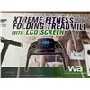 Image 4 : XTREME FITNESS FOLDING TREADMILL W/ LCD SCREEN