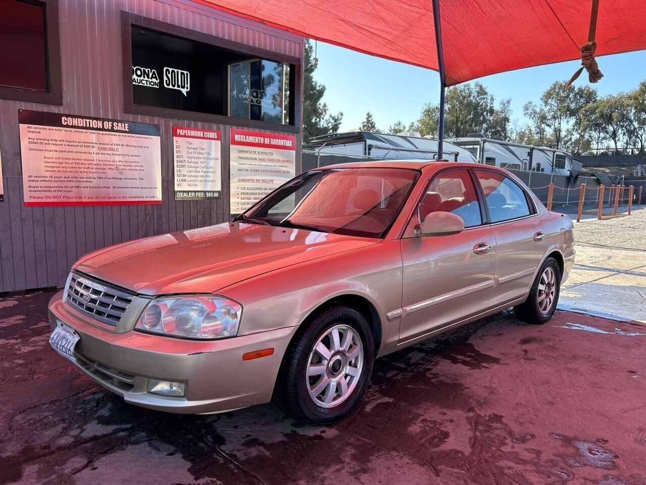 2002 KIA OPTIMA