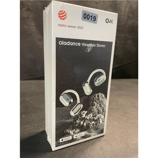 Oladance OWS1 Open-Ear Wireless Bluetooth Headphones; High-Quality Sound; Space Silver; NEW SEALED!