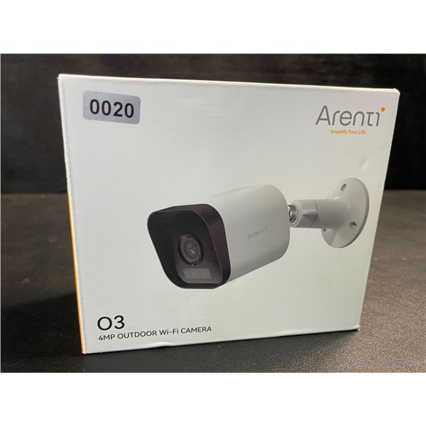 1 Arenti O3 4MP Outdoor WiFi Smart Security Camera - Brand New!